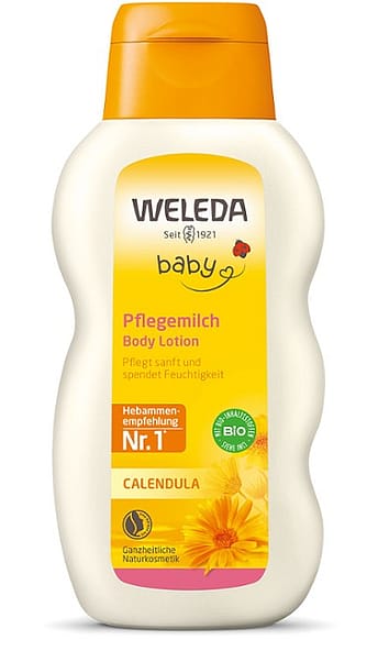 Bio körömvirágos natúr babaápoló tej