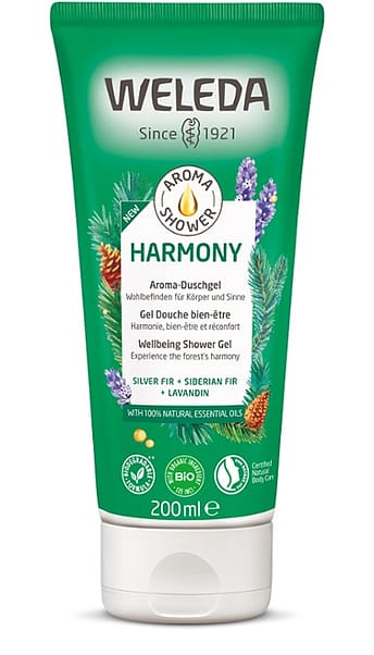 Harmónia aroma tusfürdő gél esszenciális olajokkal