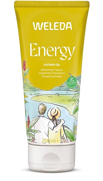 Energizáló gyömbéres natúr tusfürdő gél