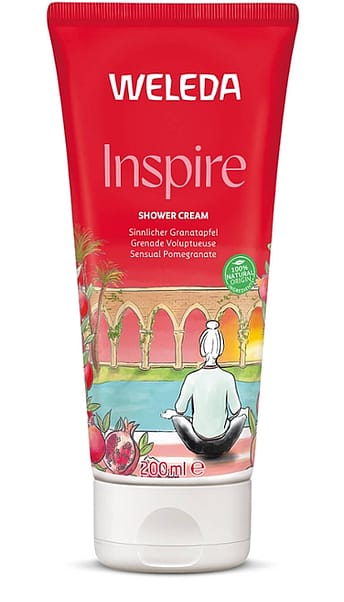 Inspiráló gránátalmás natúr krémtusfürdő