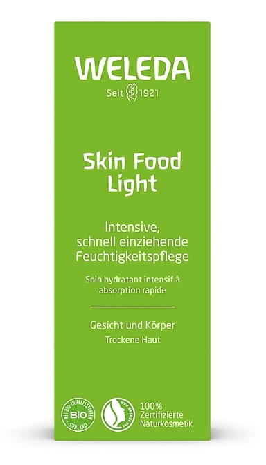 Skin Food Light gyorsan beszívódó, intenzív hidratáló bőrápoló krém arcra és testre