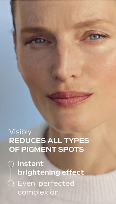 visibly reduces all types of pigment spots