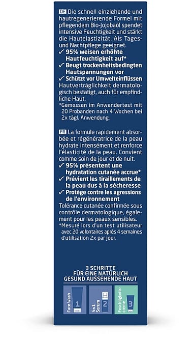 Hidratáló arckrém férfiaknak minden bőrtípusra