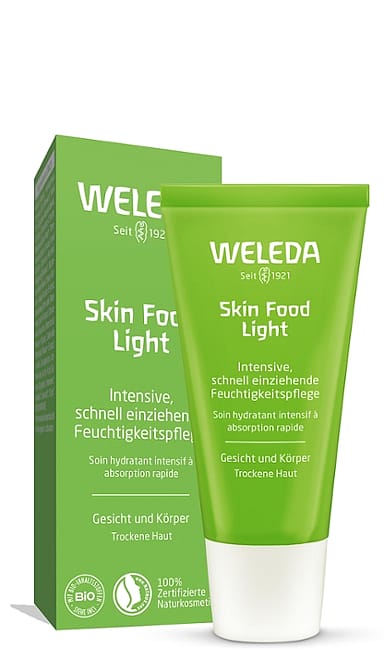 Skin Food Light gyorsan beszívódó, intenzív hidratáló bőrápoló krém arcra és testre