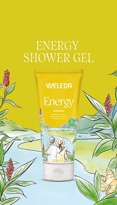 Energizáló gyömbéres natúr tusfürdő gél