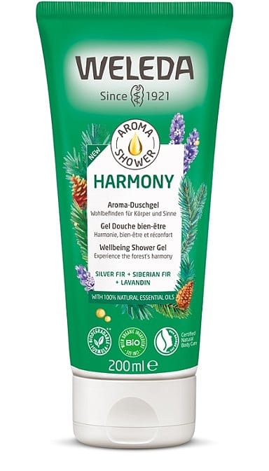 Harmónia aroma tusfürdő gél esszenciális olajokkal