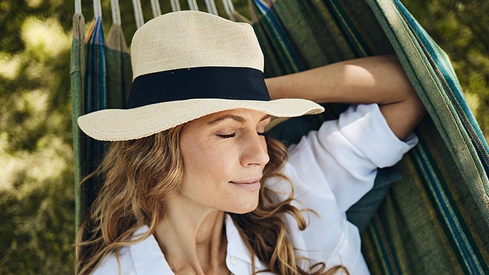 Woman relaxing